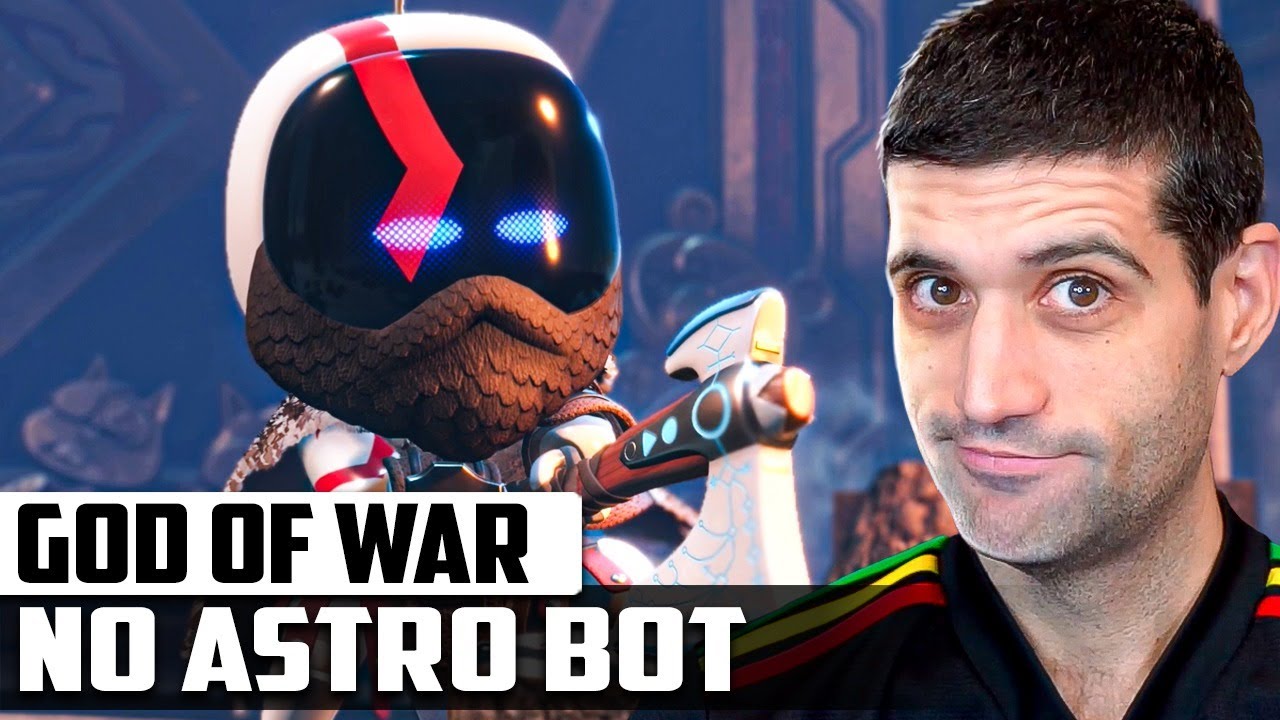 God of War Ragnarok no Astro Bot, Kratos, Thor e MAIS - YouTube