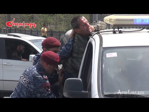 «Թող արա՛». ոստիկաններն ուժ կիրառելով բերման ենթարկեցին ակցիայի մասնակցին