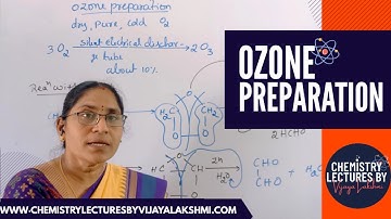 Ozone Preparation || Group-16 Elements || Sr. Inter & Class12 Very Important Topic (Long Answer)