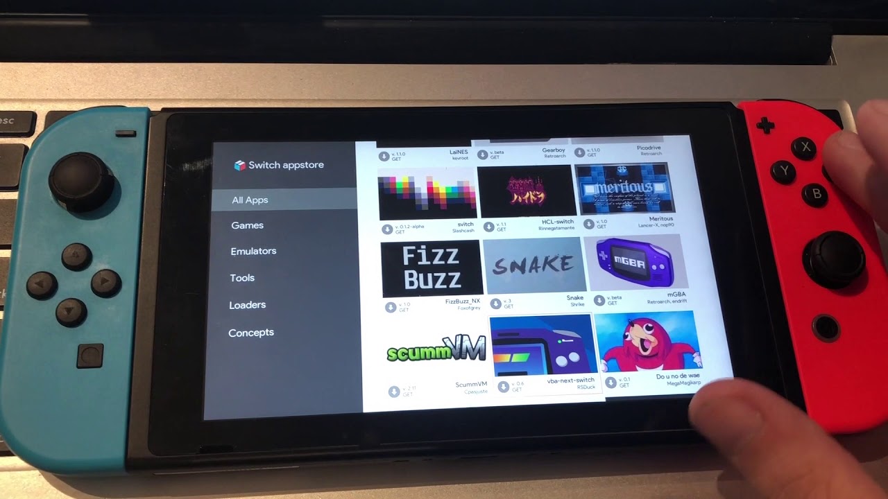 nintendo switch app store