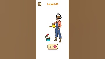 DOP Draw one part Line Puzzle Level 41