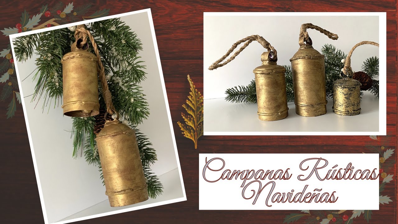 competencia Recitar Esplendor CAMPANAS RÚSTICAS (CENCERROS) GRANDES / LARGE RUSTIC CHRISTMAS BELLS -  YouTube