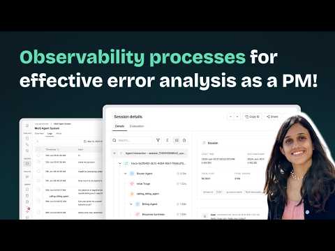 Observability processes for effective error analysis as a PM!