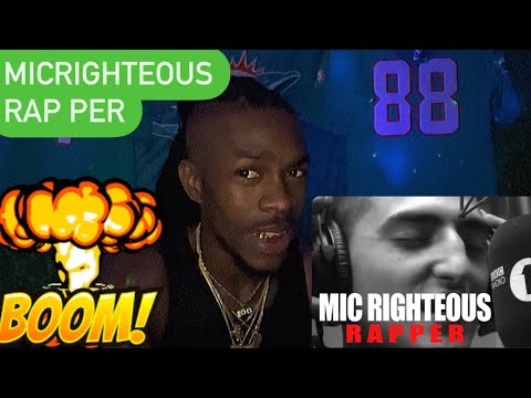 MIC RIGHTEOUS- RAPPER FIRE IN THE BOOTH ( AMERICAN REACTION) 👌🏾🔋🆙 - YouTube