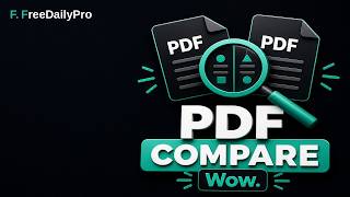 How to Compare Two PDF Files Free Online