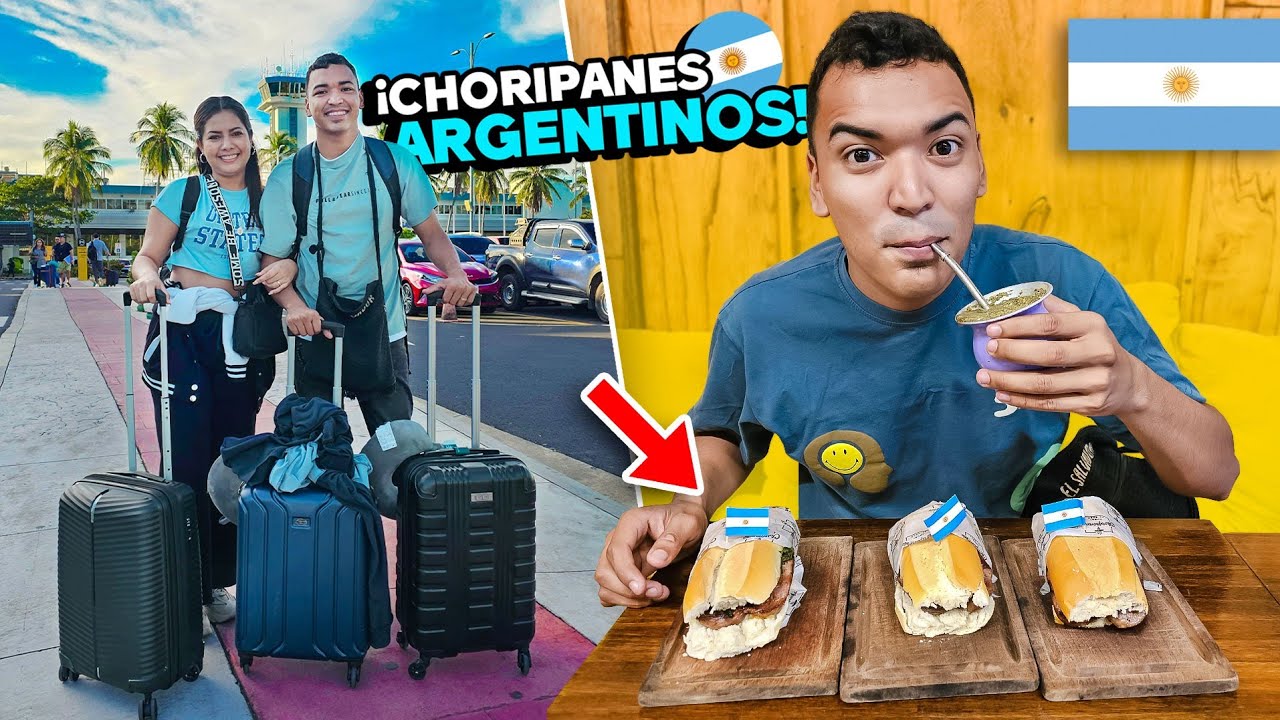 MI PRIMER DIA EN ARGENTINA ALFREDO LARIN
