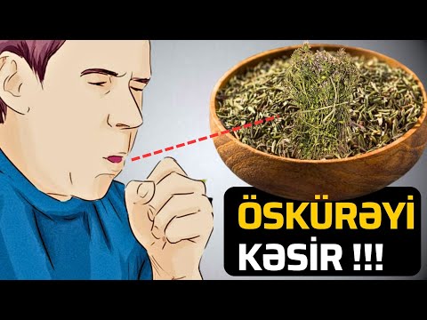 Öskürəyi 1 günə Kəsir! - Yatmazdan Əvvəl Çayını İçin