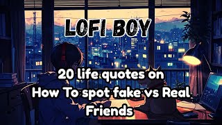 Lofi Beats to Reflect On True & Fake Friends Chill Study & Relax screenshot 3