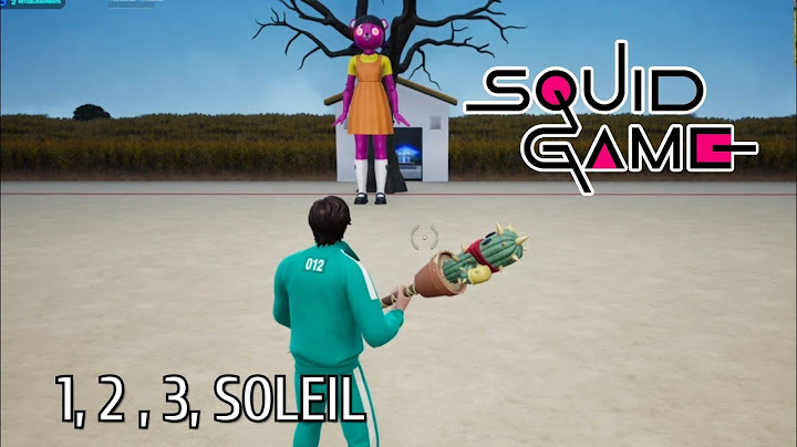 1, 2 ,3, soleil Squid Game x Fortnite ( mugunghwa-kkoci pieot-seumnida squid game )