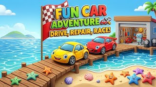 Kido Cars Game For Kids Entertainment | Fun Car Driving & Racing Adventure! 🏎️💨 screenshot 5