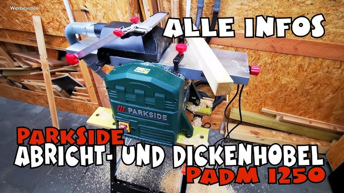 Unboxing Parkside PADM 1250 A1 Gyalu - YouTube