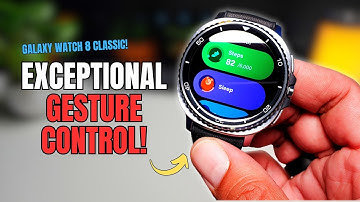 How To Use Gestures on Galaxy Watch 8 Classic! 
