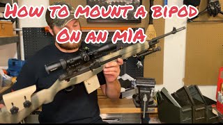 How to add a bipod to an M1A