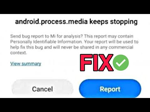 Android Process Media Keep Stopping Fix ! Unfortunately Android Process media has Stopped