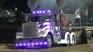Ostpa 2018 Pro Stock Semi Trucks Pulling In Coshocton, Oh