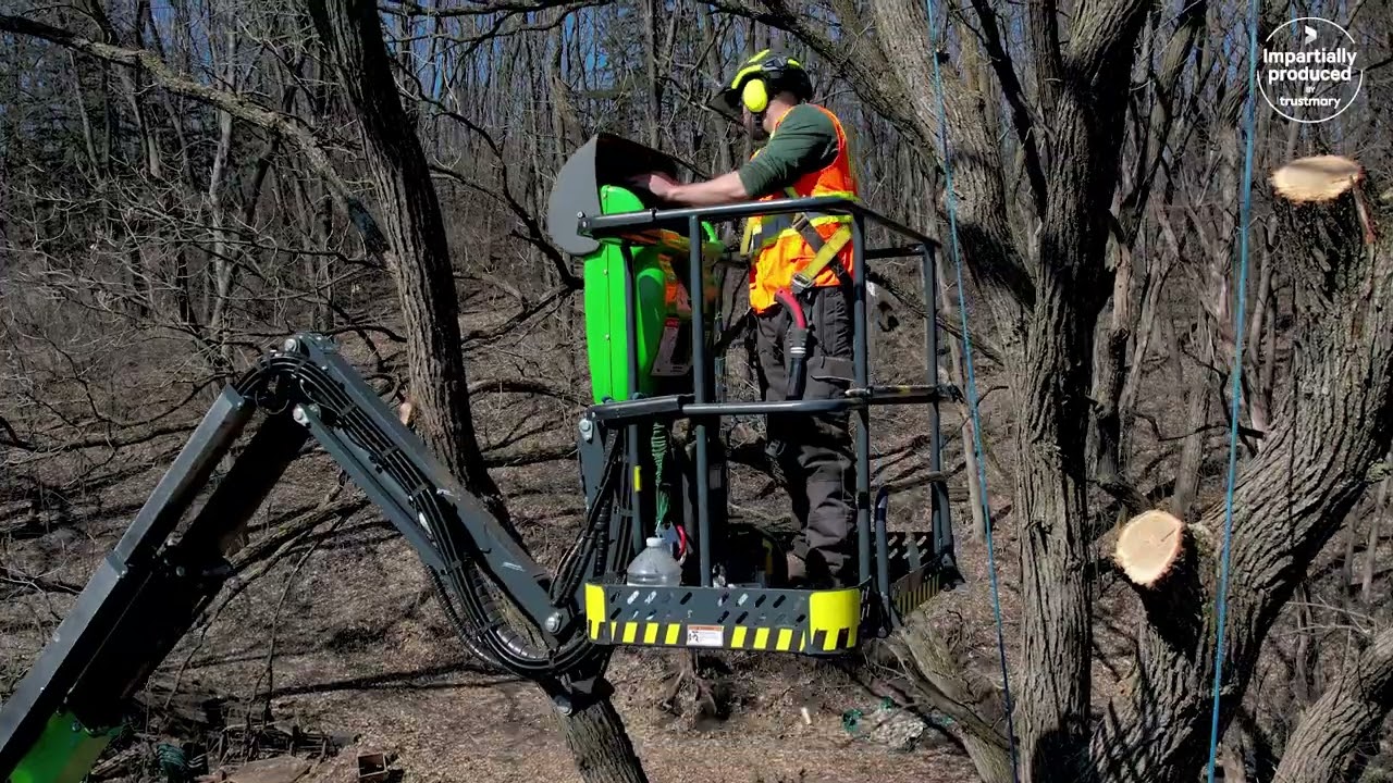 Leguan Lifts Raise the Standard - Spider Lifts for Tree Care and Landscaping