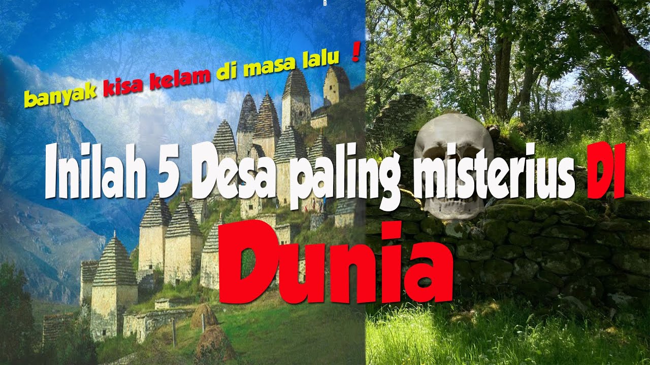Penuh Misteri ! || 5 Desa Paling Misterius di Dunia #education #top5 #misteri