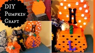 This is a pumpkin anyone can make. It is fun for adults or kids. I loved making mine. And it is so cute. And I