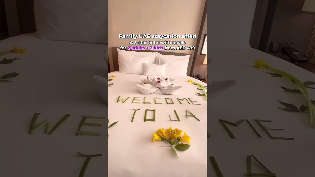 This 5-Star Dubai Hotel's Family Staycation Costs ONLY THIS MUCH? 