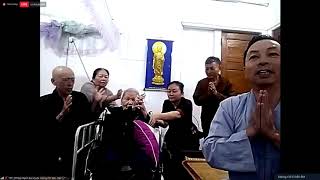 (106) Lay Buddhist Dieu Am gives Dharma instruction to Mrs. Tran Thi Chau - 89 years old - Dharma... screenshot 5