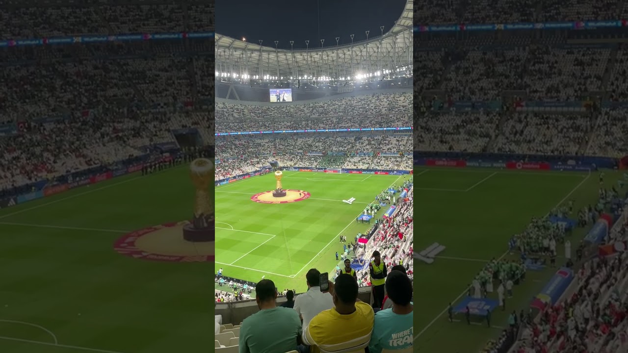 Morocco vs Saudi Arabia set up fan pov