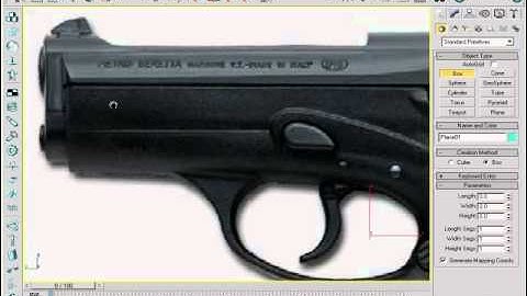 Beretta 9000 Modelling Tutorial - Part 1 - Getting Ready For Modeling