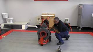 Ridgid K-7500 Drain Cleaner - Cable & Drum Remove/Install