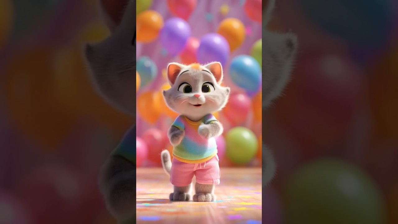 Dudi Dudi dam dam | Cute cat dance | Billi dance | बिल्ली नृत्य