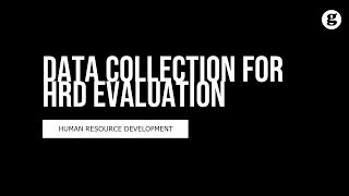 Data Collection for HRD Evaluation