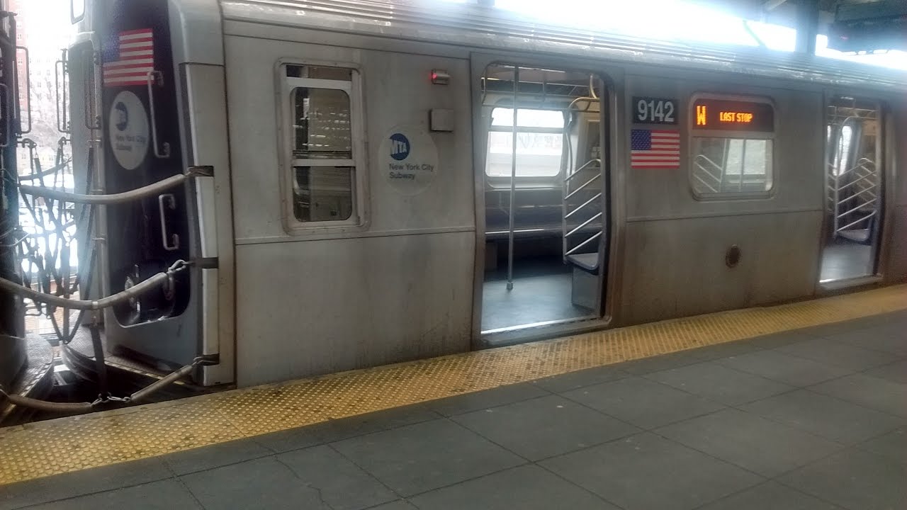 NYC Subway HD: Riding 86 St bound R160B / R160A Alstom W Train ...