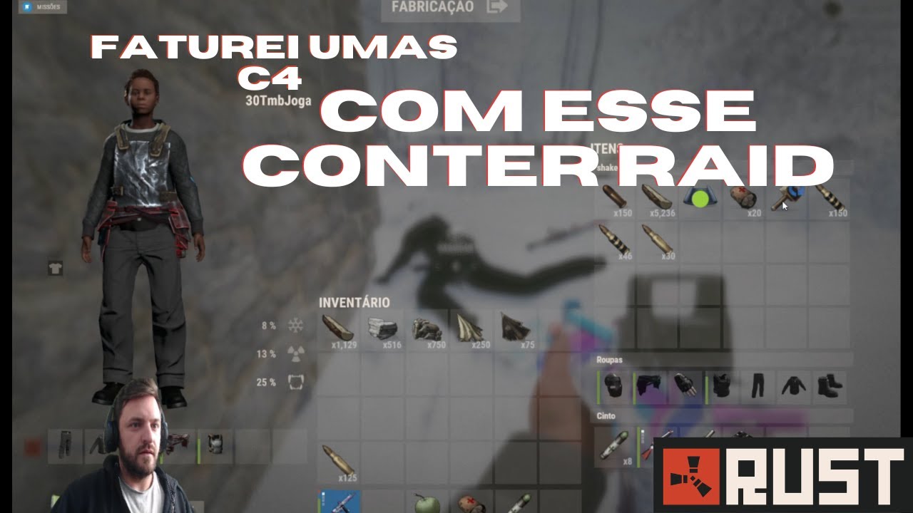 RUST - CONTER RAID DEU UM BOM LUCRO