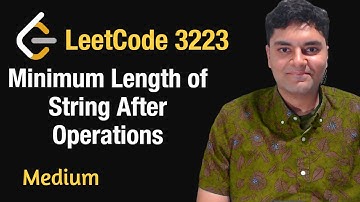 Minimum Length of String After Operations - Leetcode 3223 - Python