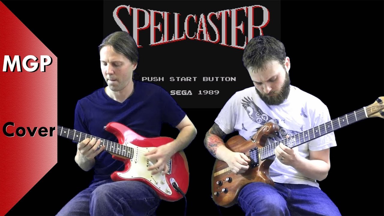 Spellcaster Sega Master System - 2 Electric Guitars