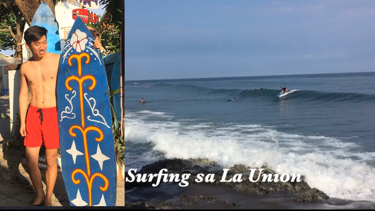 PAANO MAG SURF NG MURA SA LA UNION