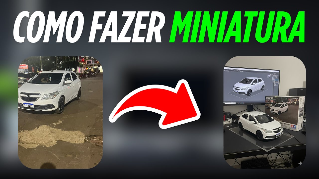 Como fazer a Trend de moto e carro em miniatura no Gemini IA - YouTube