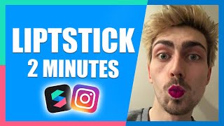 Three Minute Lipstick Filter Effect (Easy) | Instagram & Facebook | Spark AR Tutorial