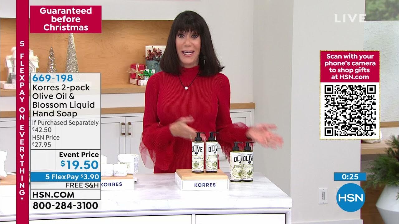 Korres 2pack Olive Oil Blossom Liquid Hand Soap YouTube