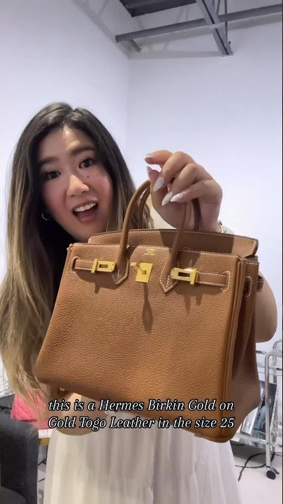 Hermès Birkin 30 Capucine Tadelakt Gold Hardware GHW — The French