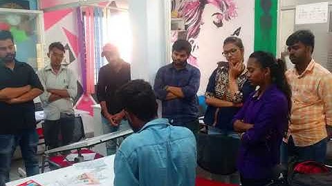 Workshop on Urban Street Sketching at Dream Zone , Yelahanka