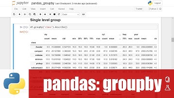 สอน Python สำหรับ Data science: การใช้ groupby เพื่อจัดกลุ่มข้อมูลใน pandas DataFrame