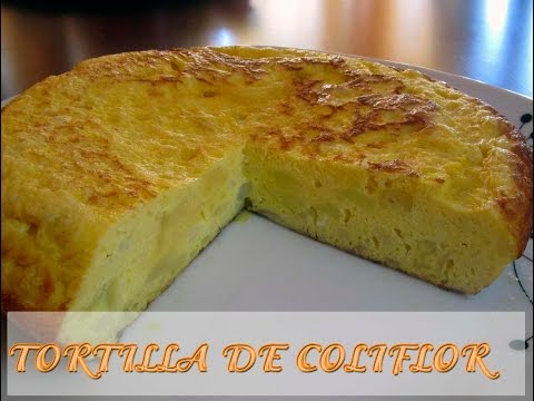 Tortilla de Coliflor