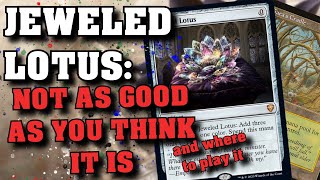 Jeweled Lotus - They Reprinted Black Lotus in Commander Legends? - MTG Previews
