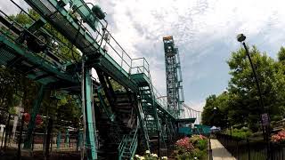 Demon Drop, *Offride POV* Dorney Park