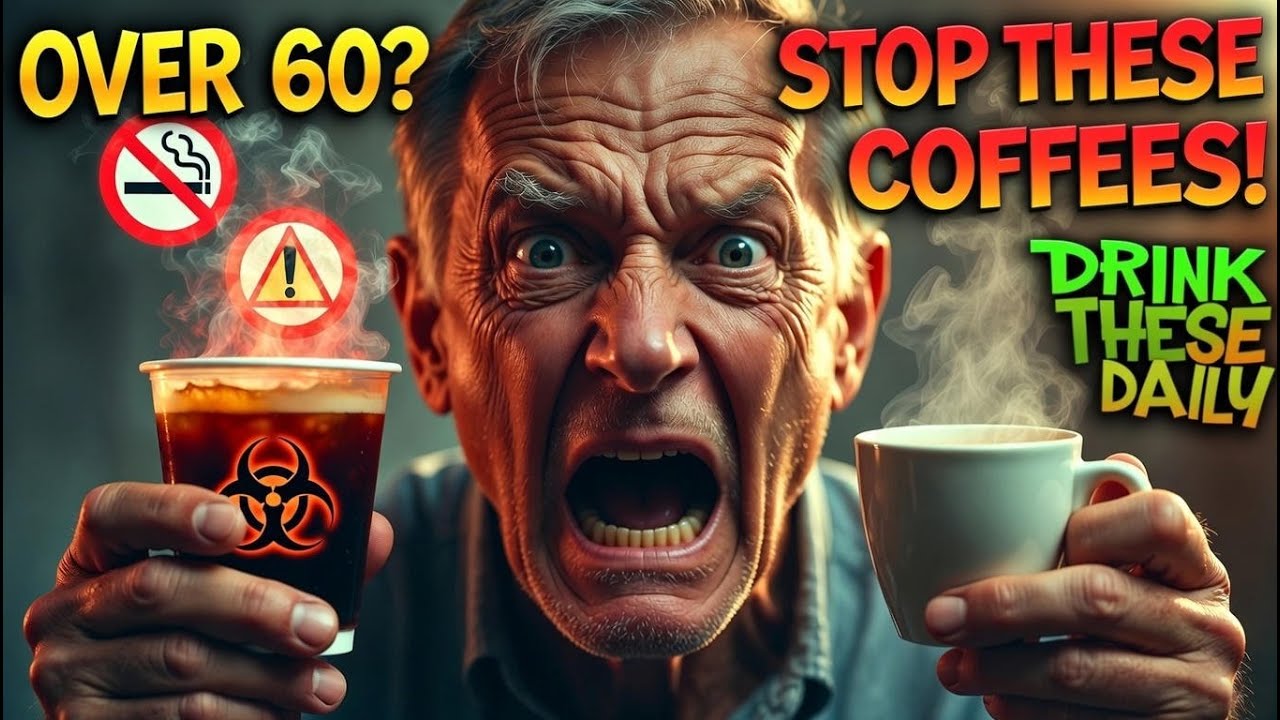 Over 60? ❌ Stop These 4 Coffees | ✅ Drink These 4 Daily for Better Health