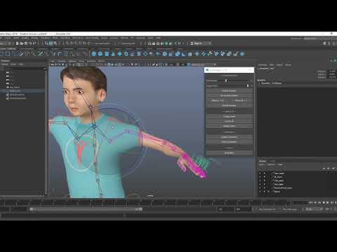 Maya - Auto rig tool 0.1
