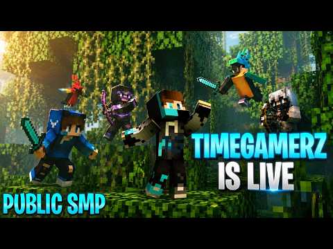 Minecraft java+mcpe Public Smp | Live 🔴