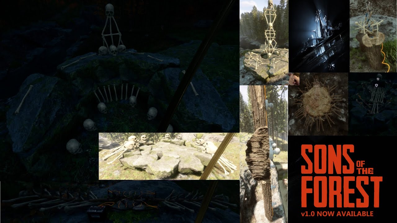 Sons of the Forest v1.0 FULL RELEASE - I Have Found and Built ALL THE BLUEPRINTS
