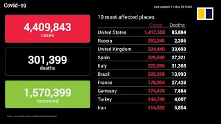 Coronavirus update May 15th, 2020: Death toll, infections and recoveries