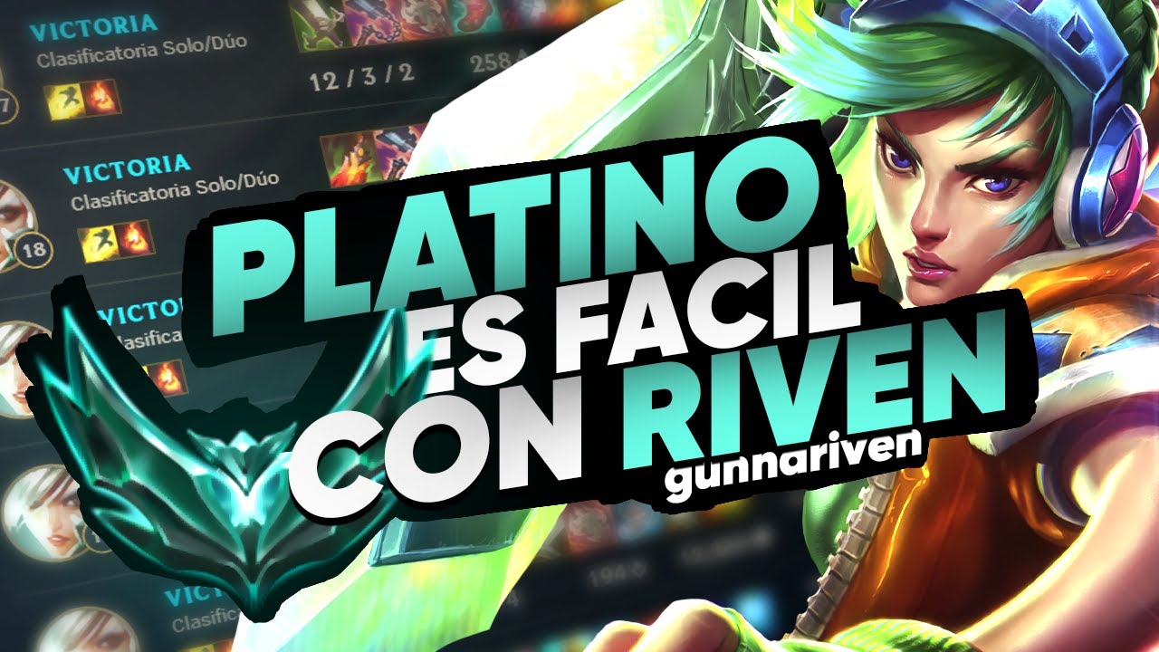 POR ESTO es que PLATINO es tan FACIL | Cómo Ganar Mas En Platino *CUALQUIER CAMPEON* | Gunnariven