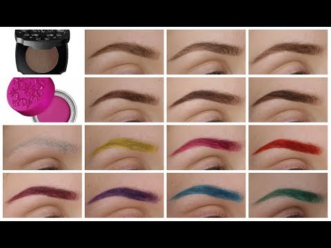 *NEW* KVD BROW COLLECTION! Applying Pomades, Pencils, & Powders + Review!